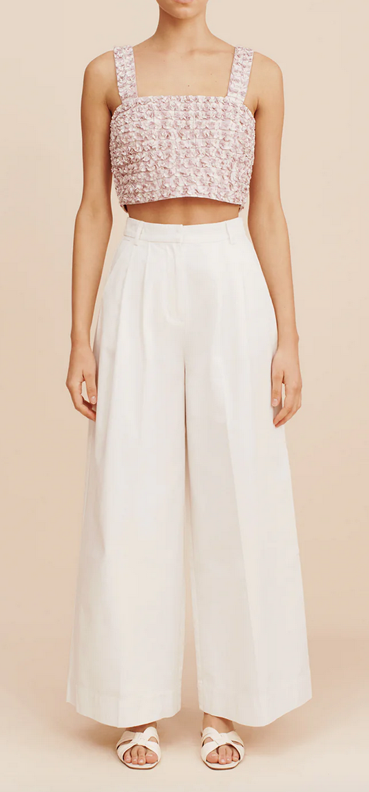 wesley trouser vintage white