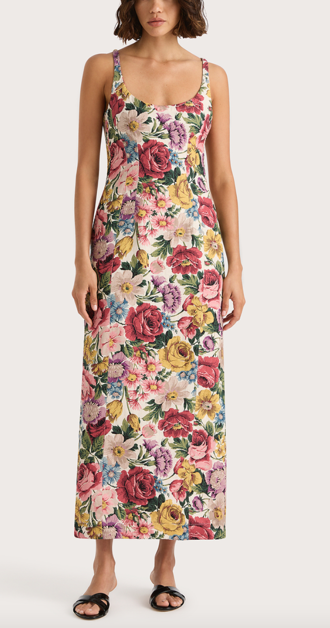 gigi midi dress colette floral
