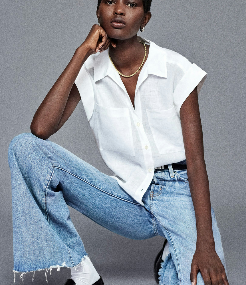 the leisure shirt white