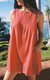 pavo clay cotton dress