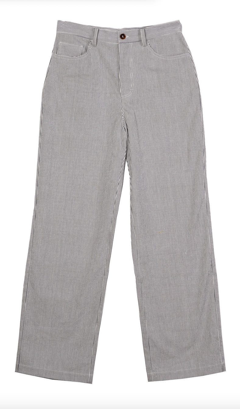 eloise stripe twill pant