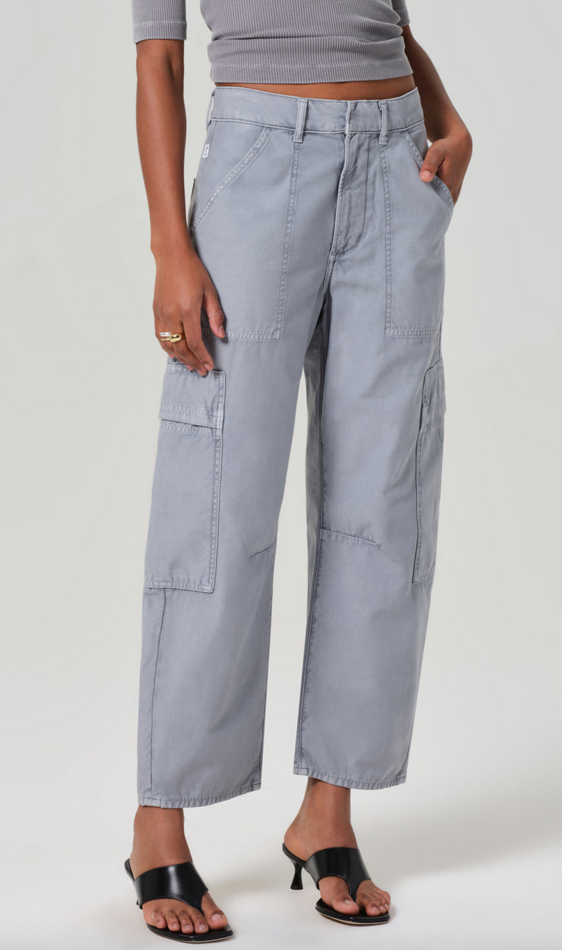 marcelle low slung easy cargo in hematite