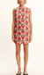 Rosalie shift mini dress rose bud