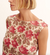 Rosalie shift mini dress rose bud