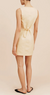 Emma button down dress dusty citron