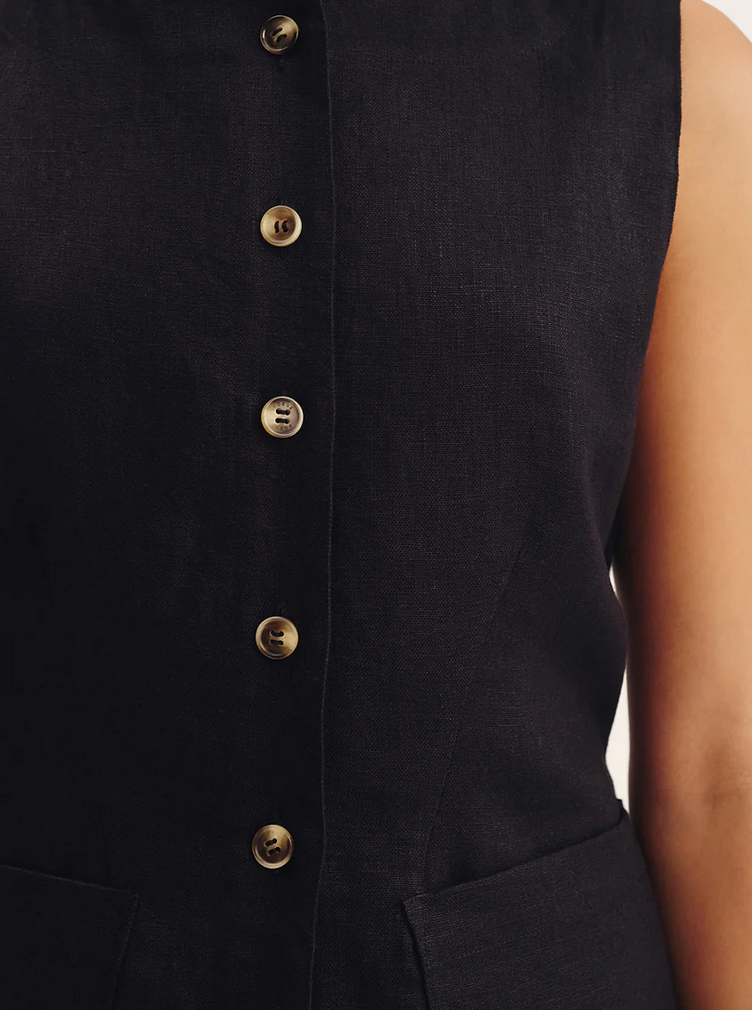 Emma vest black