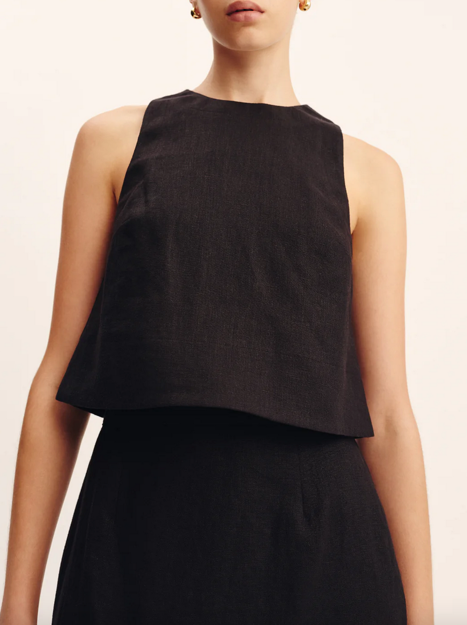 poppy top black