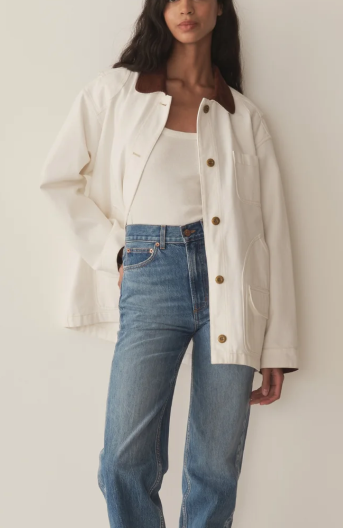 pascual jacket in salt
