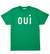 original tee green apple w/ cream oui