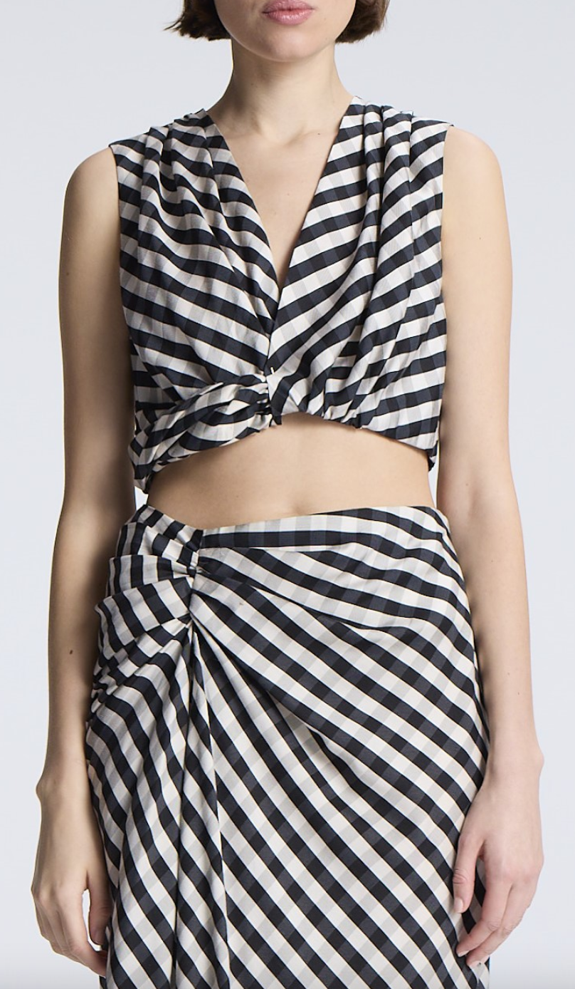 brooklyn gingham top