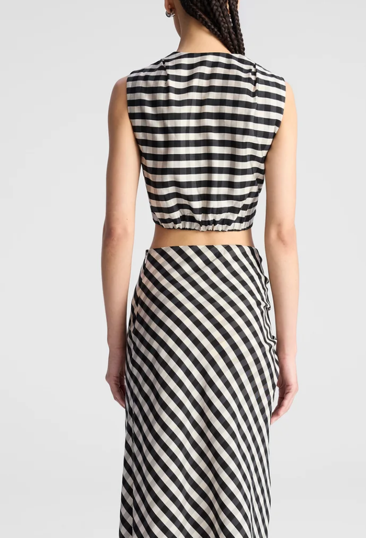 brooklyn gingham top