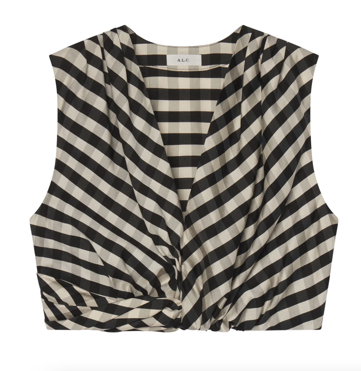 brooklyn gingham top