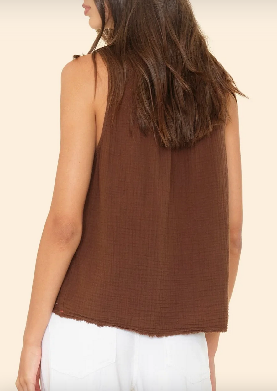 cocoa bean rosie top