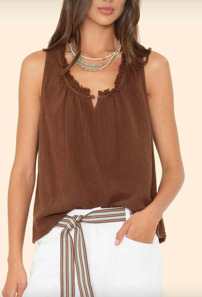 cocoa bean rosie top