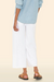 white rianne denim pant
