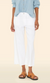 white rianne denim pant