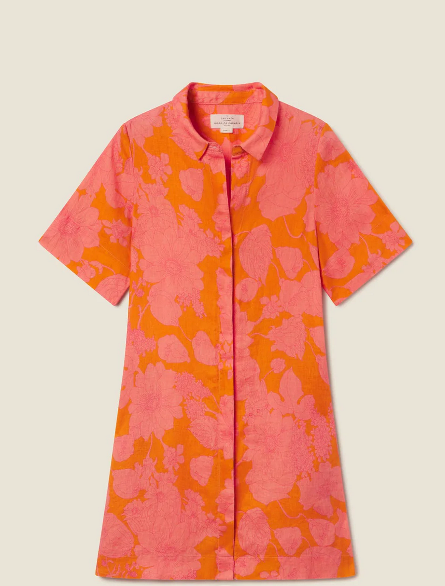 Dana dress amberglow