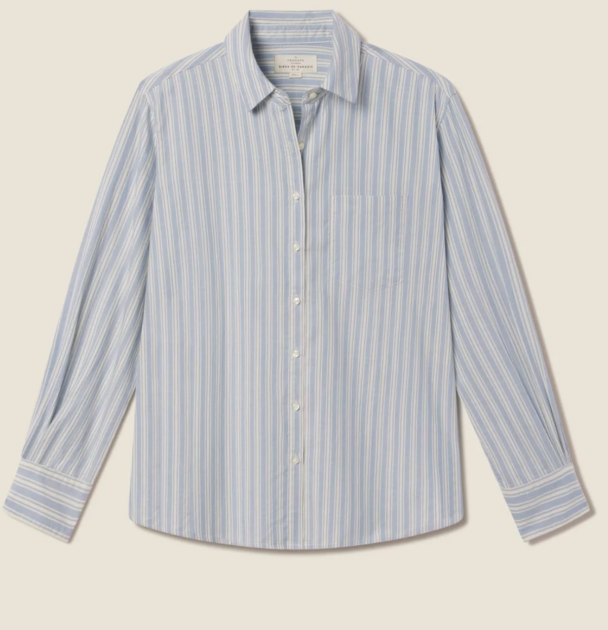 Blake oversized shirt blue oxford shirt