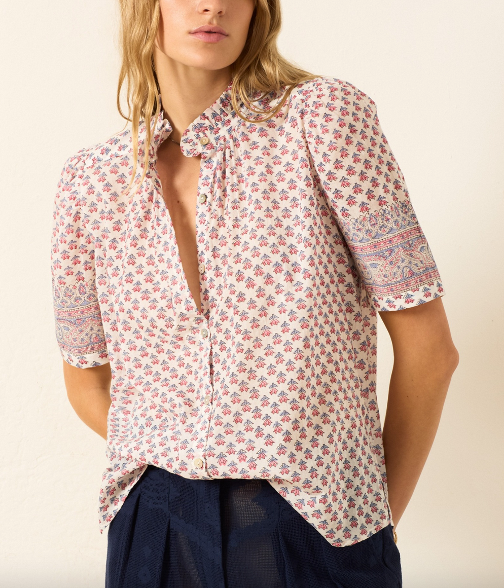 Winnie antique tulip shirt