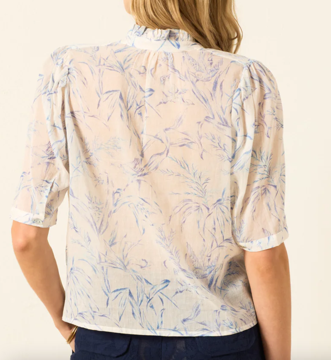Winn avian toile shirt