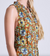 trinidad tank dress batik floral bronze