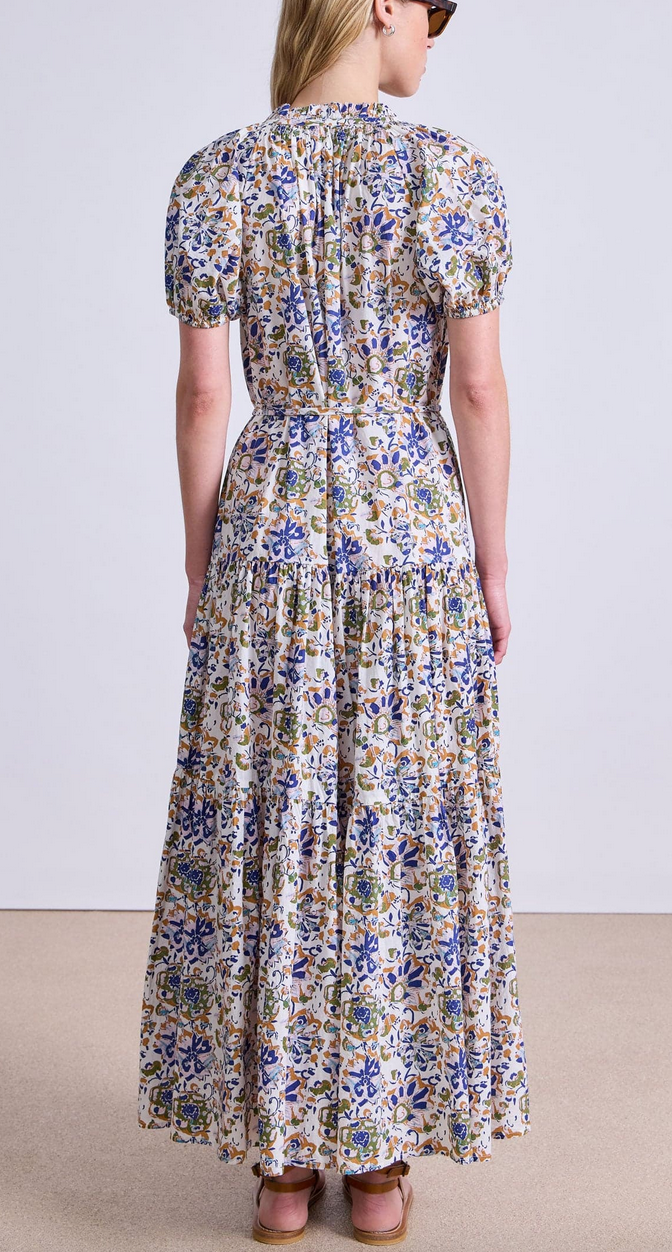 mazza maxi batik floral cream