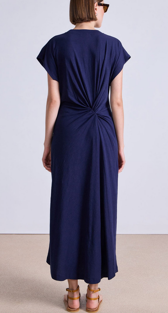 volta twist midi navy