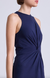 magna twisted tank dress navy