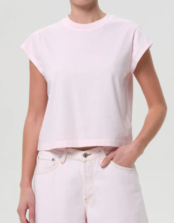 bryce cap sleeve tee in cosmos