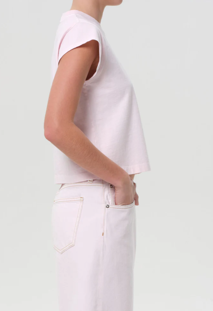 bryce cap sleeve tee in cosmos