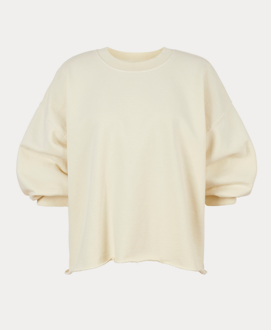 Fond sweatshirt meringue
