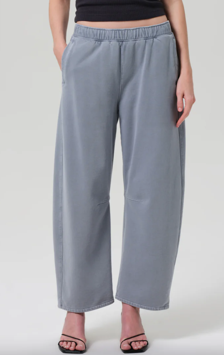 miro sweatpant in hematite