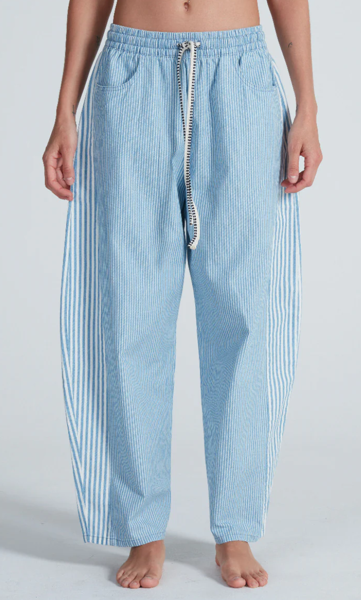 Cancun pant blue stripe