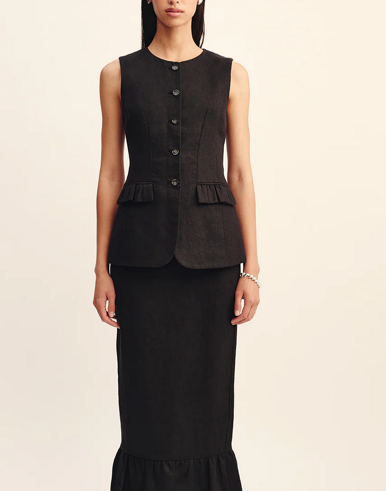 Matilda gilet black