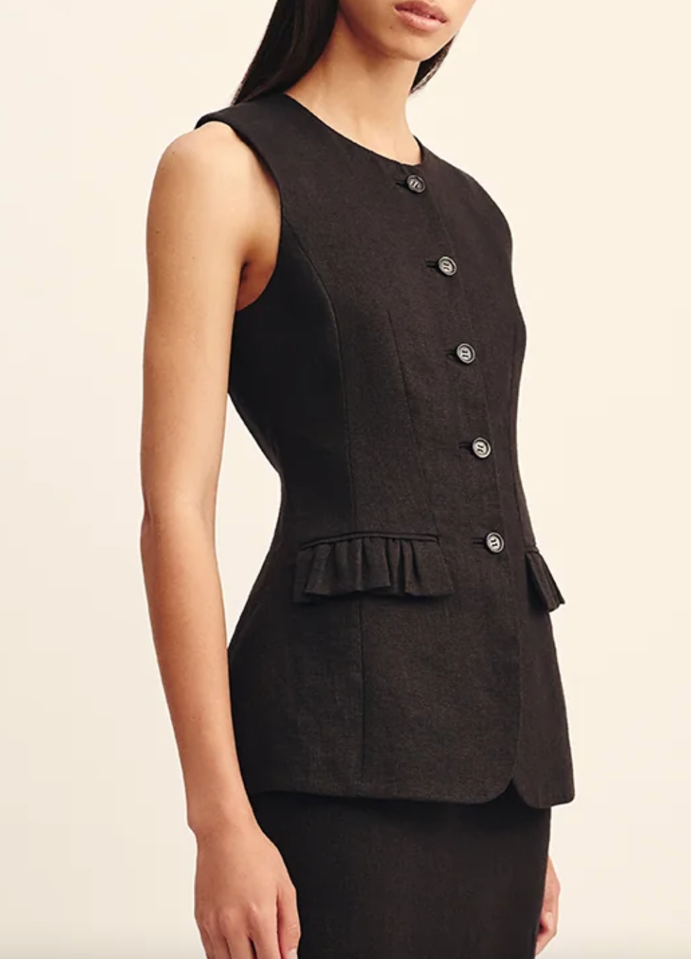 Matilda gilet black