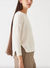 Nadin cotton linen sweater off white