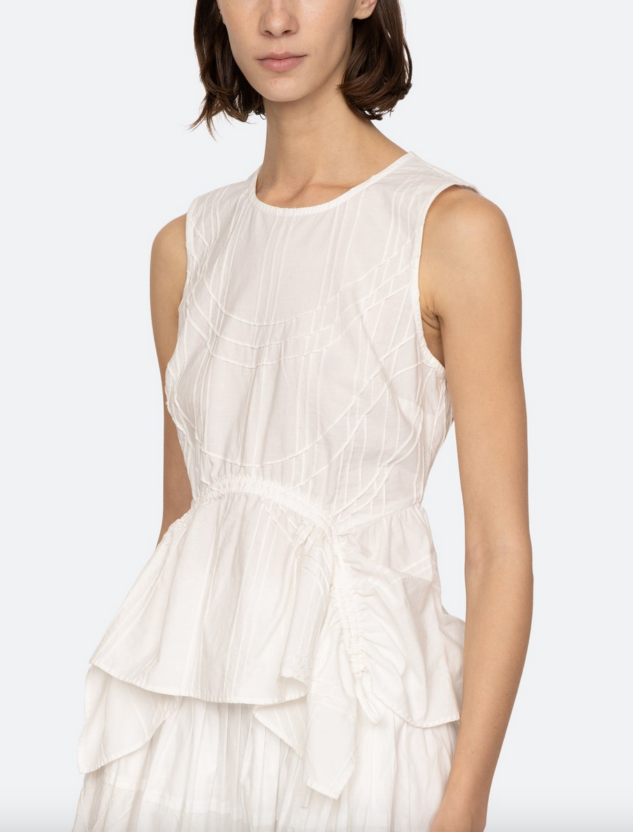 Camden top white