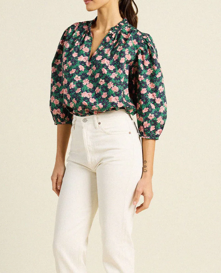 orly blouse petunia
