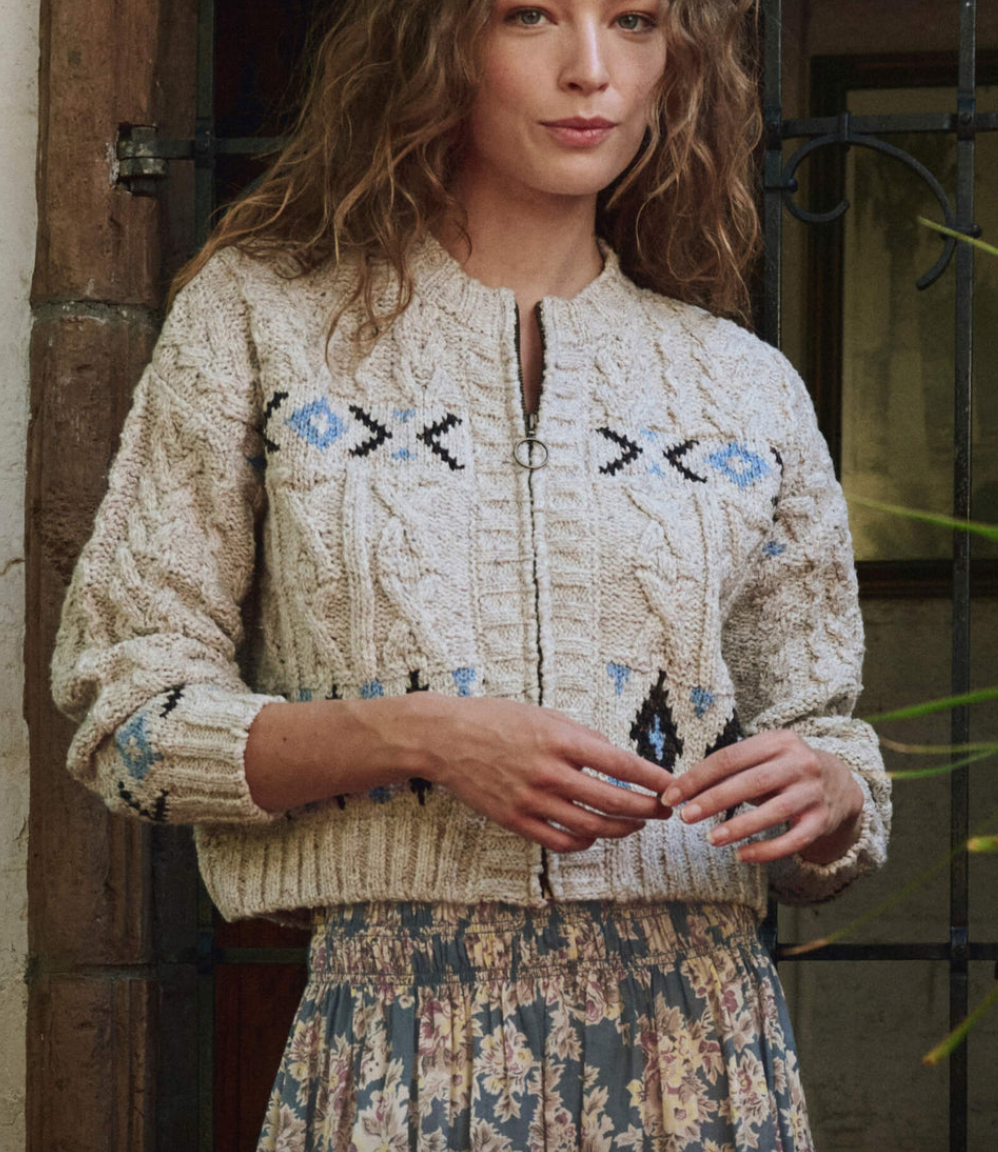 the cavern cardigan oat