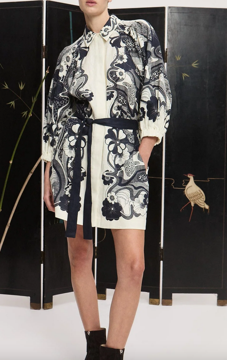 mickey mini dress navy