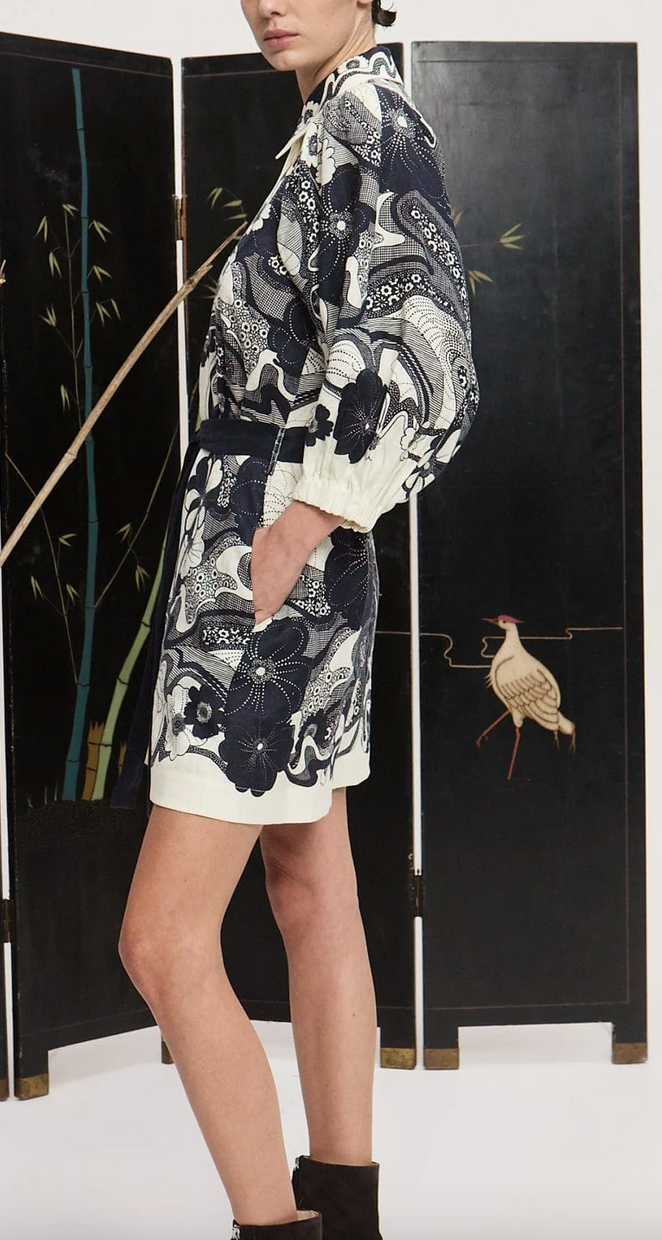 mickey mini dress navy