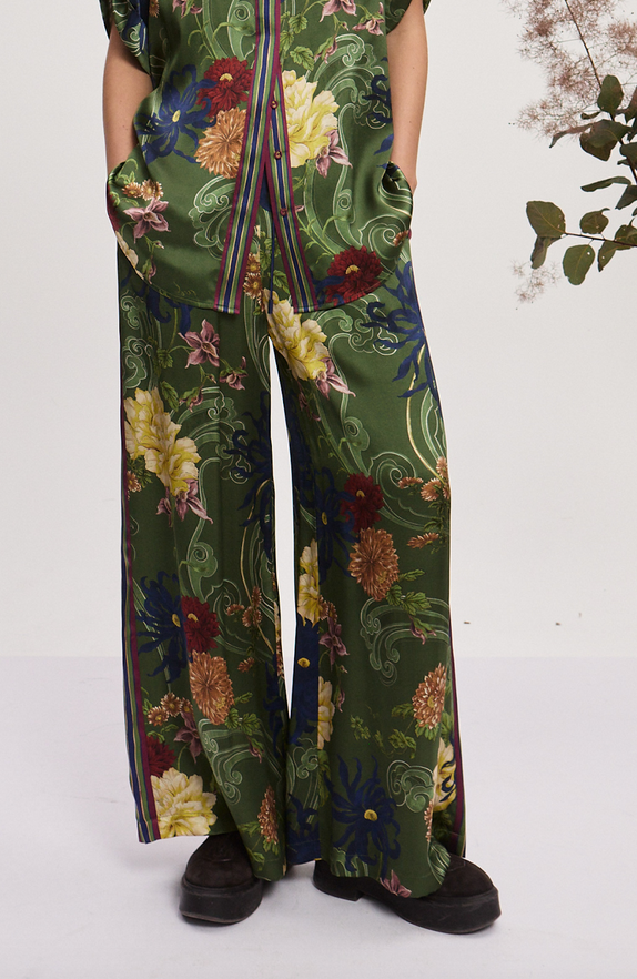 Avery silk pant