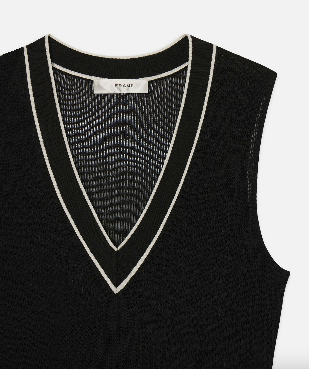 the varsity vest black