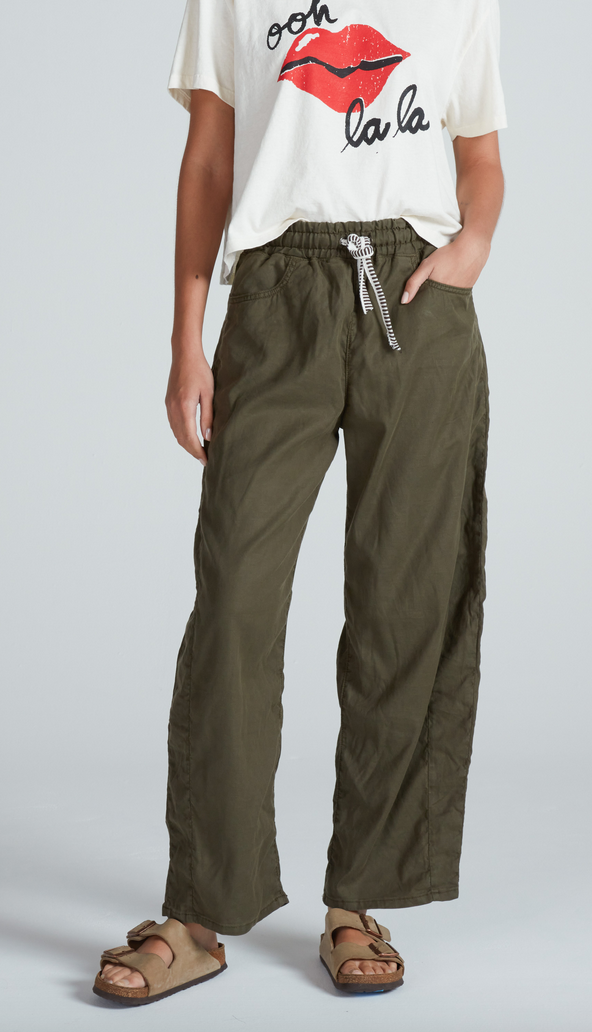 Cancun pant safari green