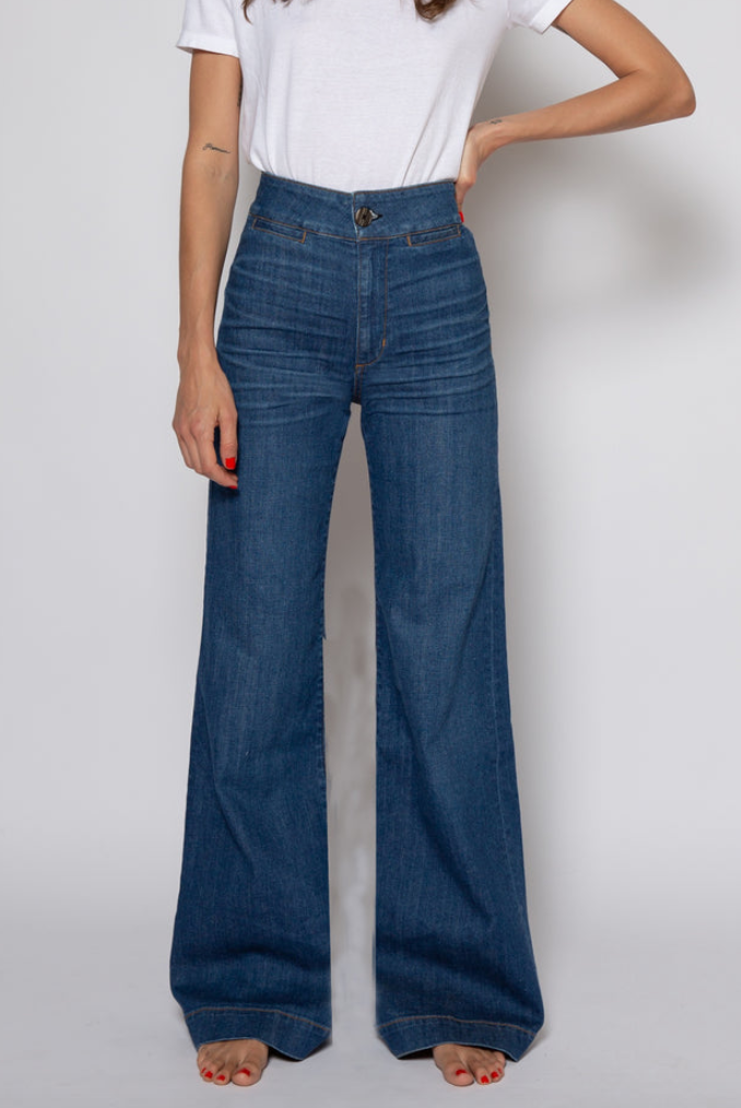 Brighton wide leg mercury