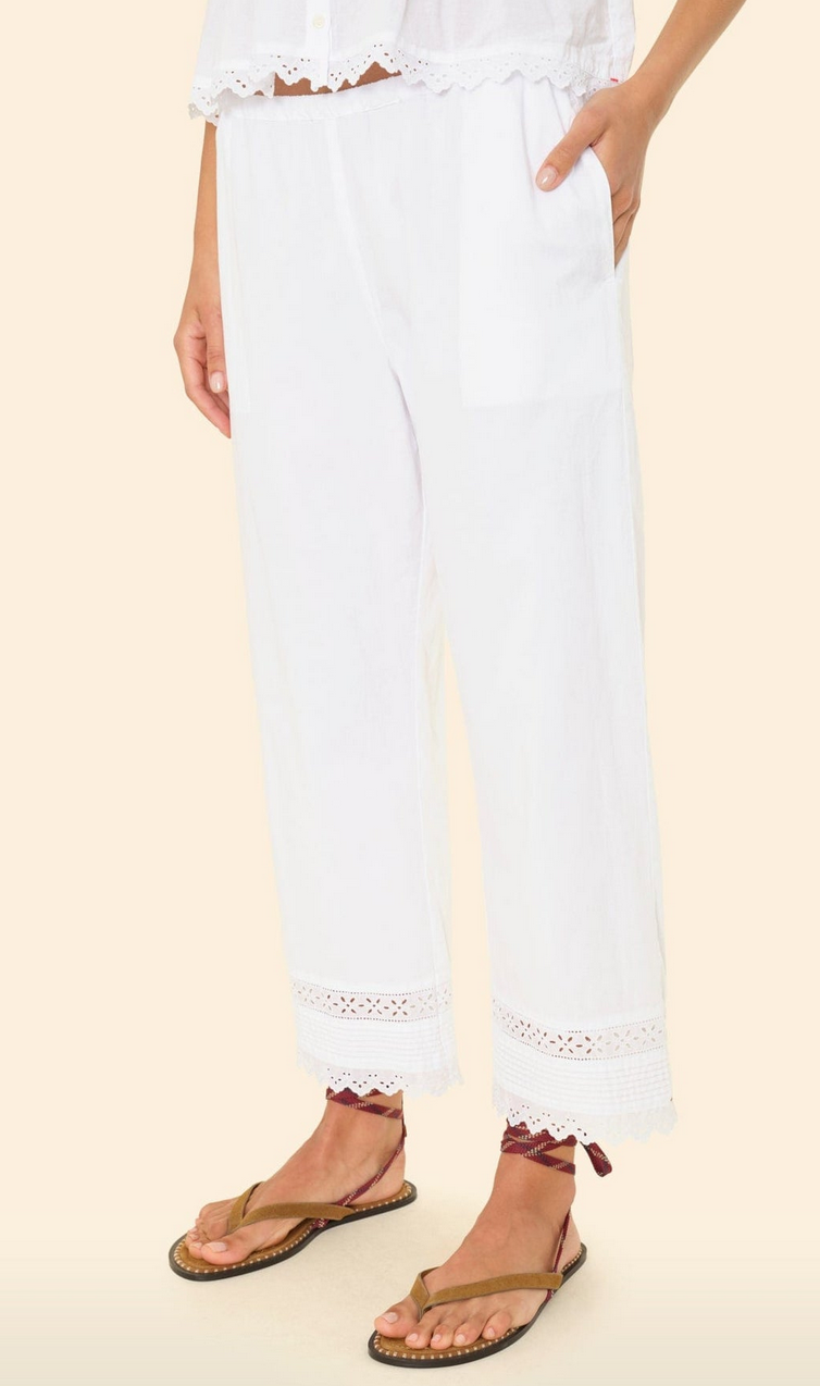 Blanc ilya pant