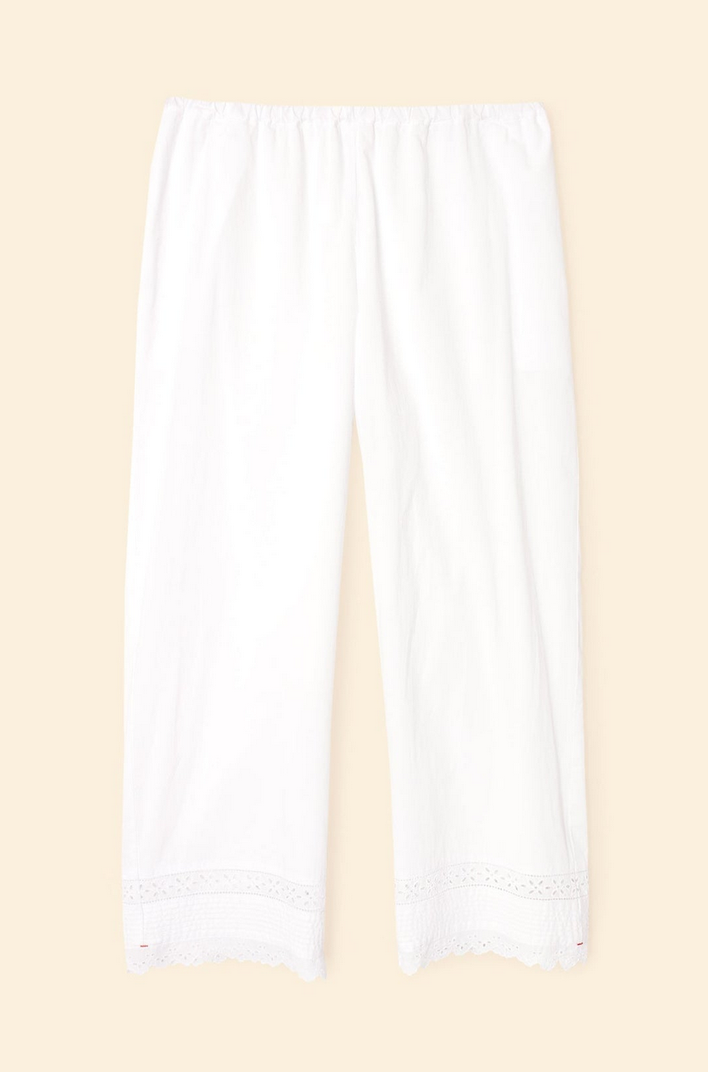 Blanc ilya pant