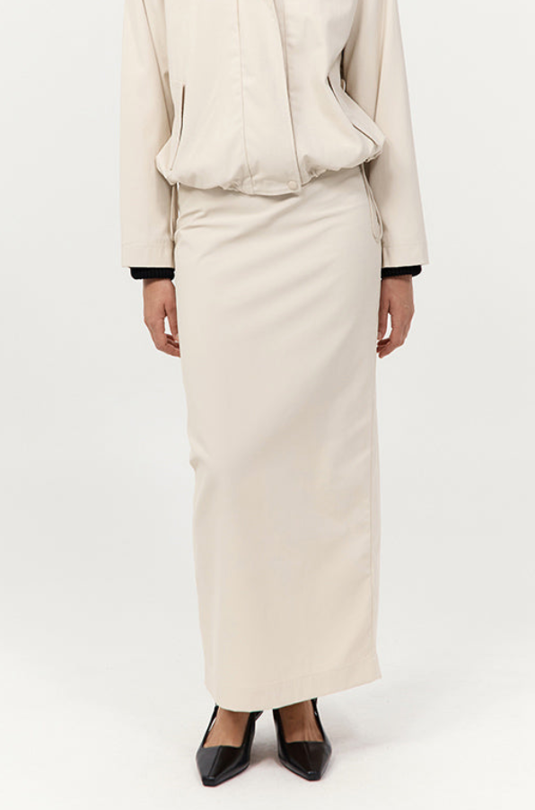 minimal column skirt putty