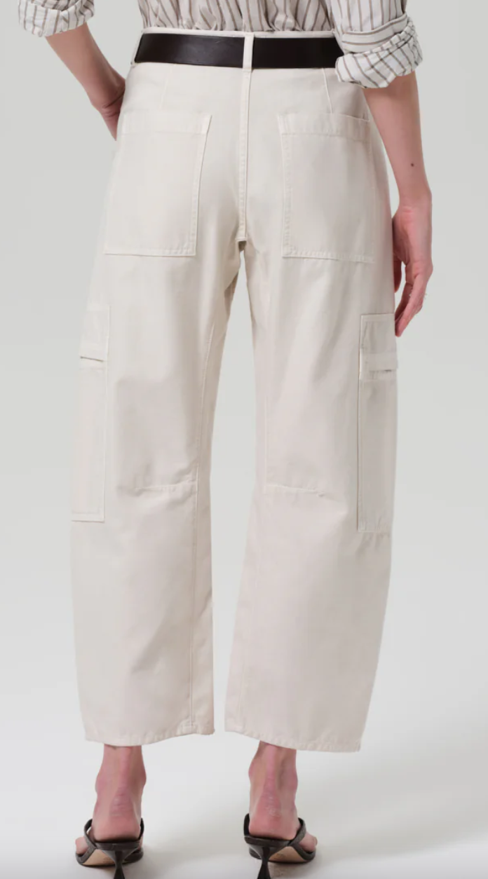 Marcelle low slung easy cargo almondette