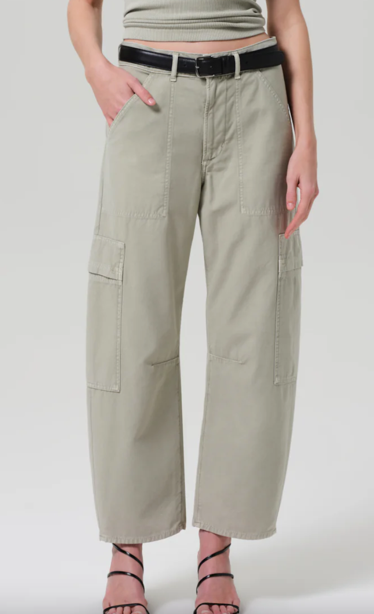 Marcelle low slung easy cargo in matcha